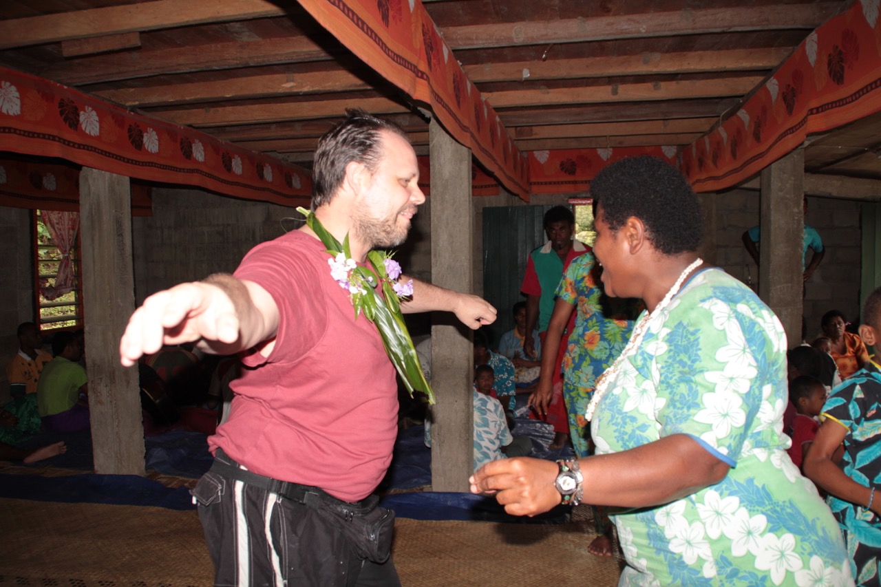 Fiji Sep 2012 – Day 7 – river cruise to meet local Fijians