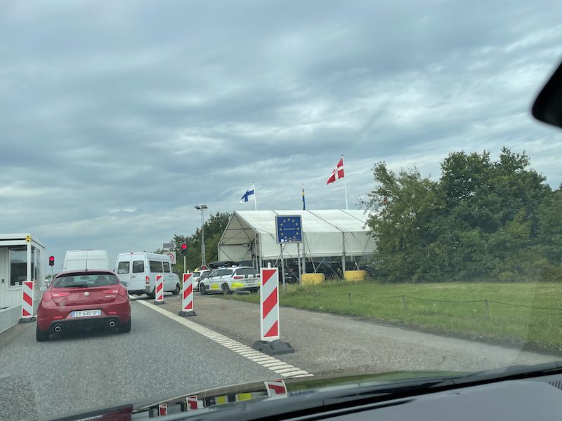 Denmark Day 1 - crossing to Denmark