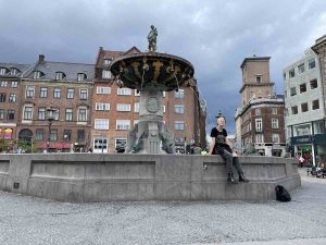 Denmark Day 5 - Copenhagen fountain