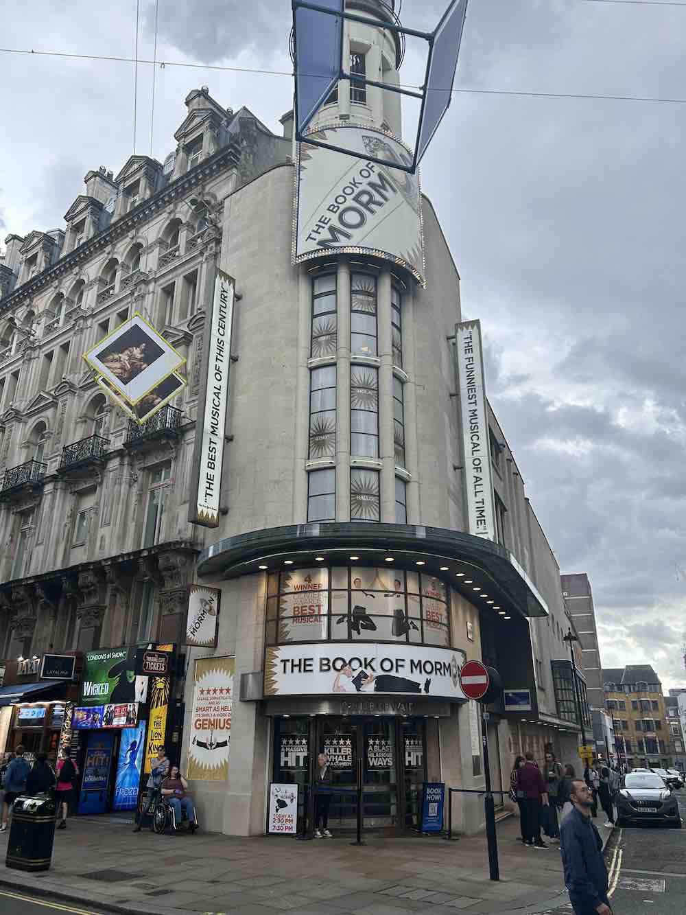 UK Aug 23 Day 5 – Another West End show